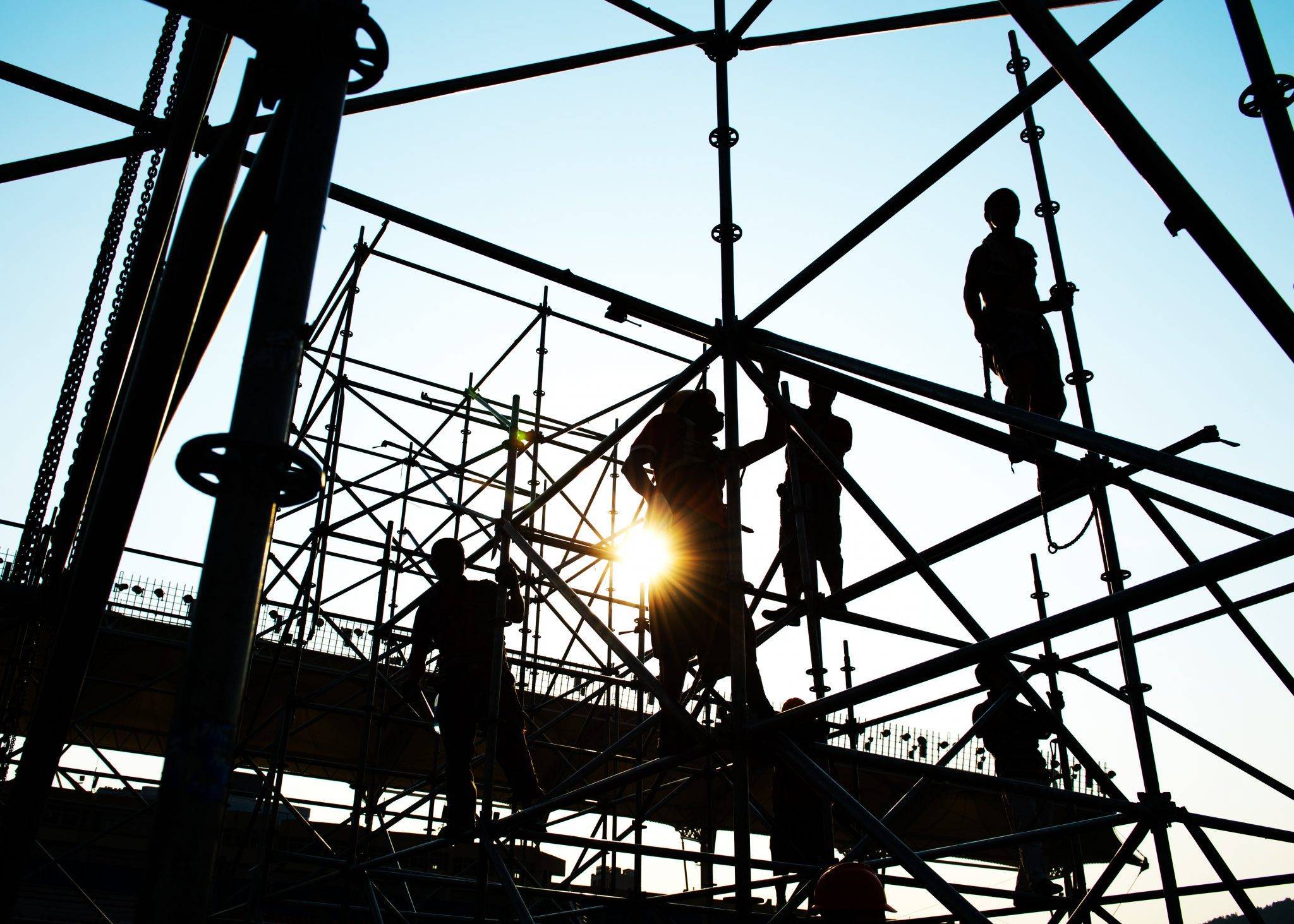Scaffolding in Derbyshire for Autumn and Winter