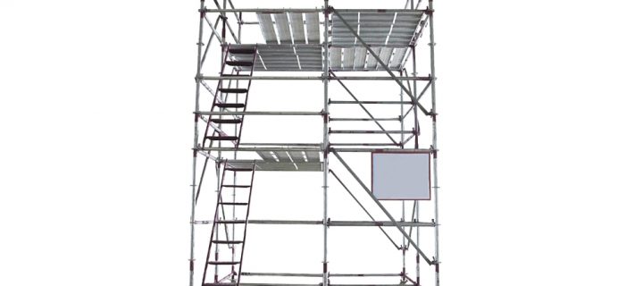 How to Erect Stairwell Alloy Towers