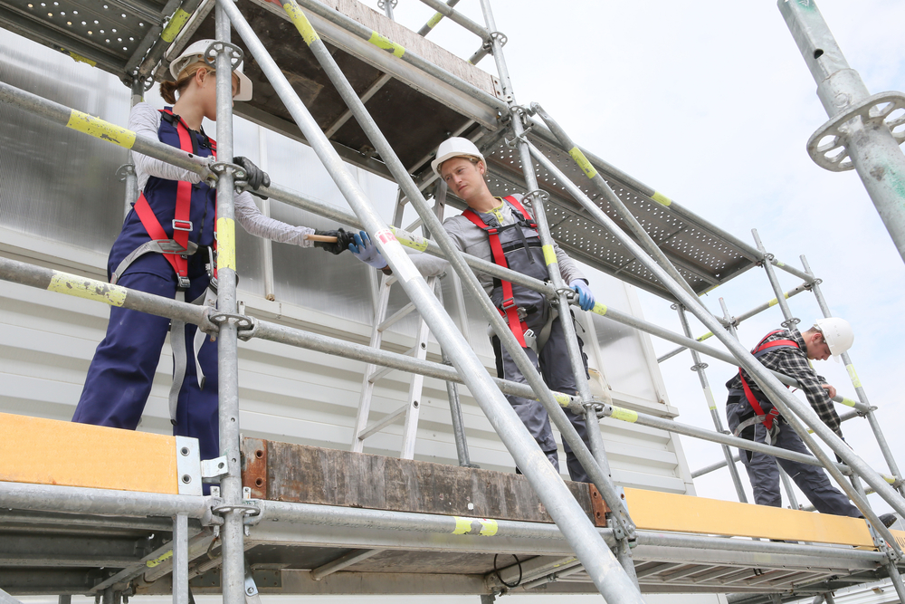 What training is needed to work on scaffolding?