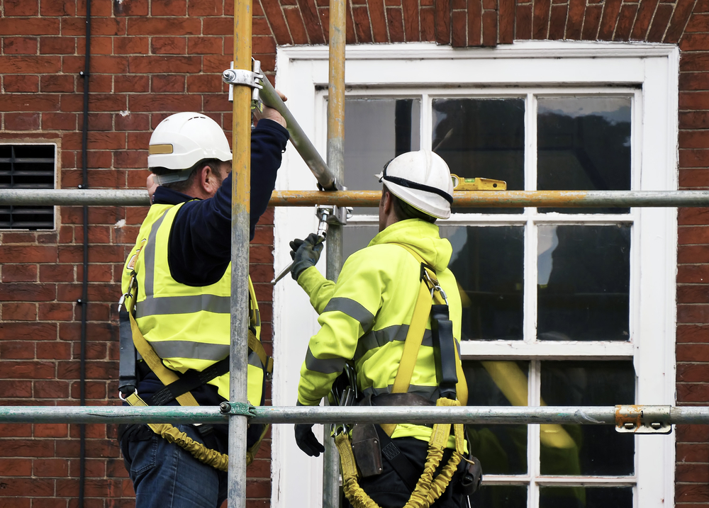 Do I need scaffolding to replace my windows?