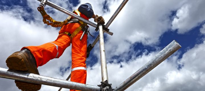 What are the essential pieces of scaffolding equipment?